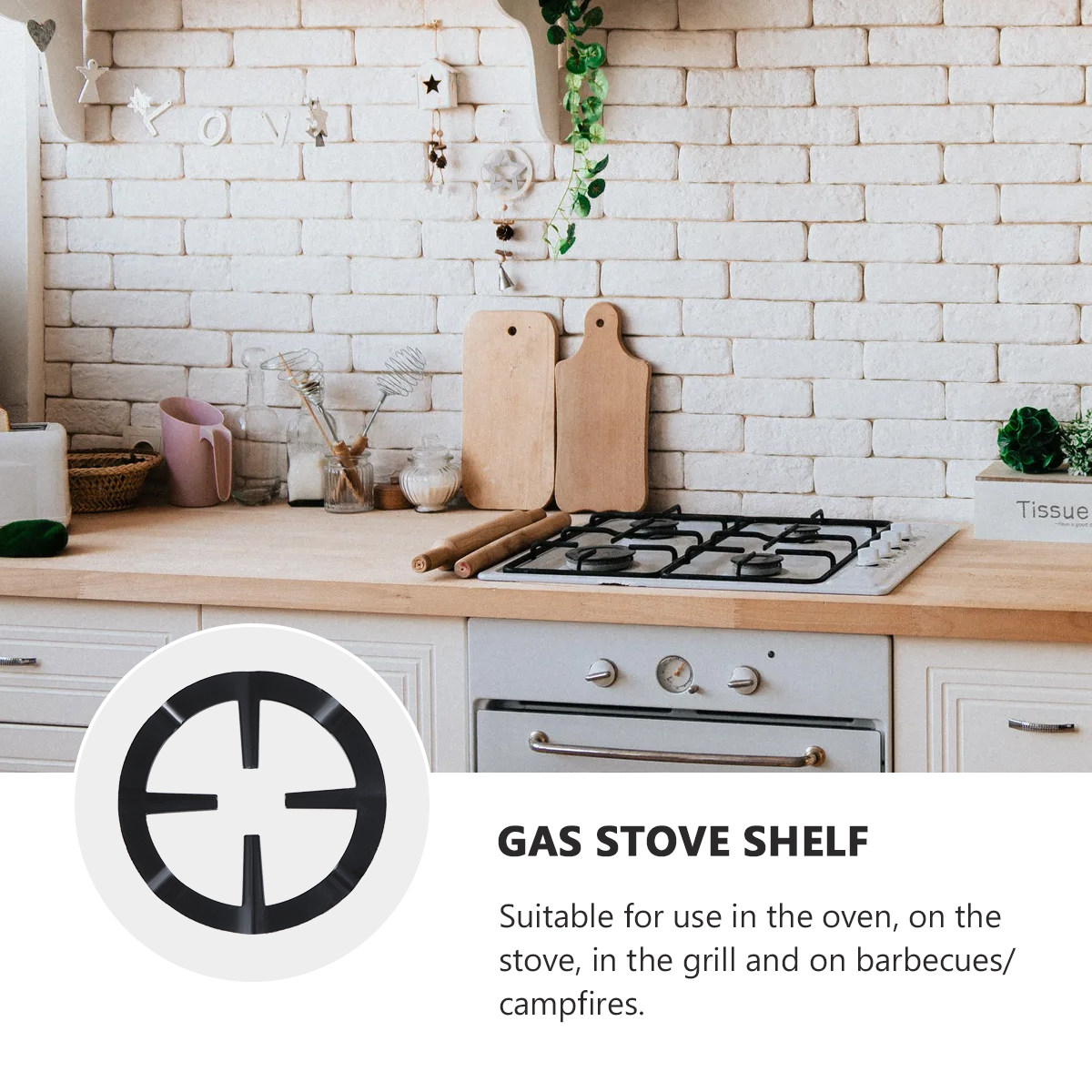 Suporte para panelas, pratelei - Home Cooking Gas avaliação e preço