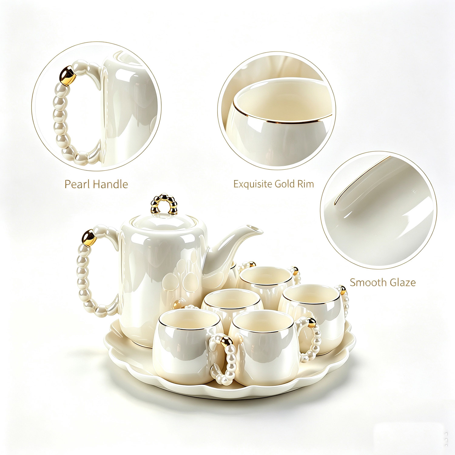 Conjunto de Chá de Cerâmica Br - Home Cooking Recipes avaliação e preço